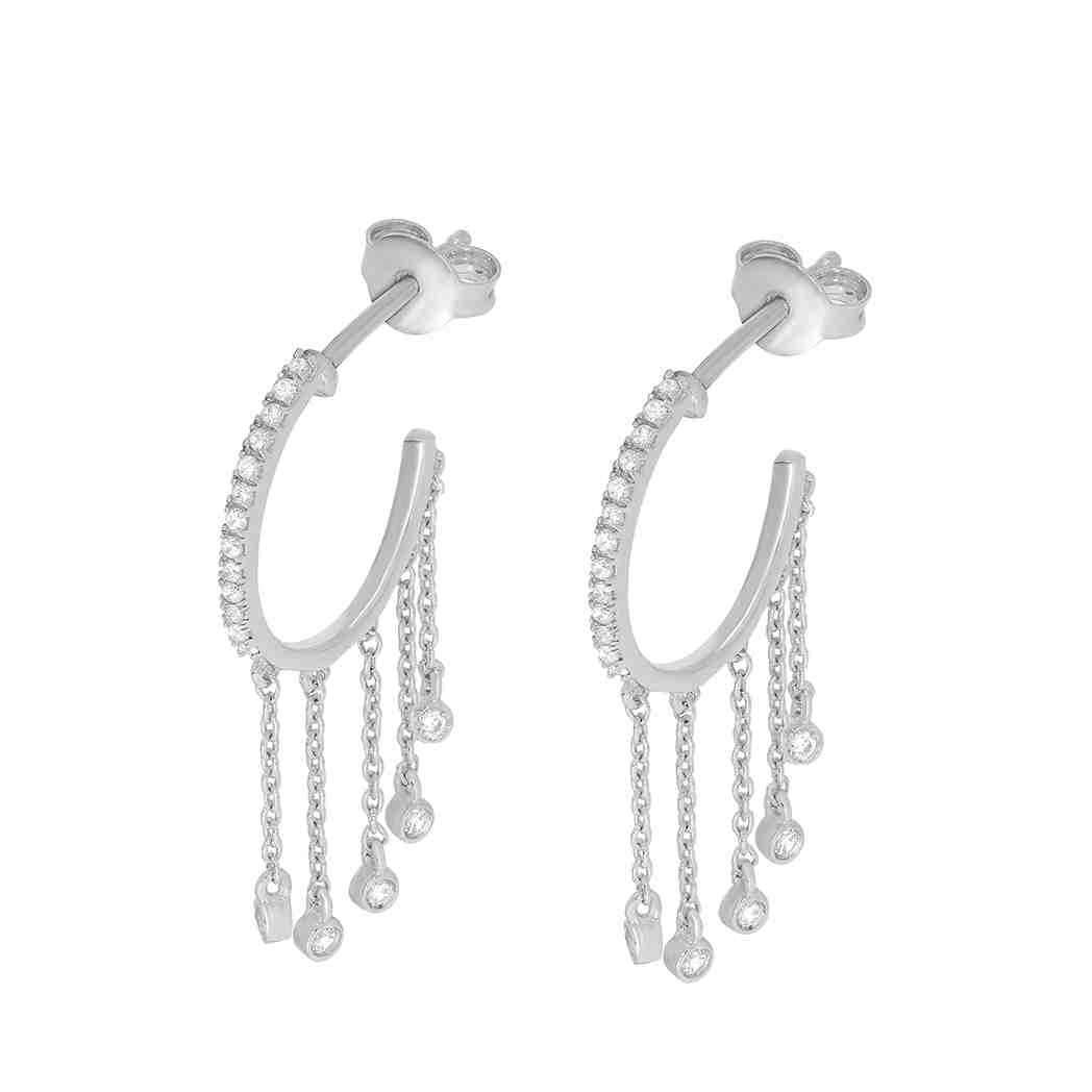 Dangle Hoop Earring ER21673A